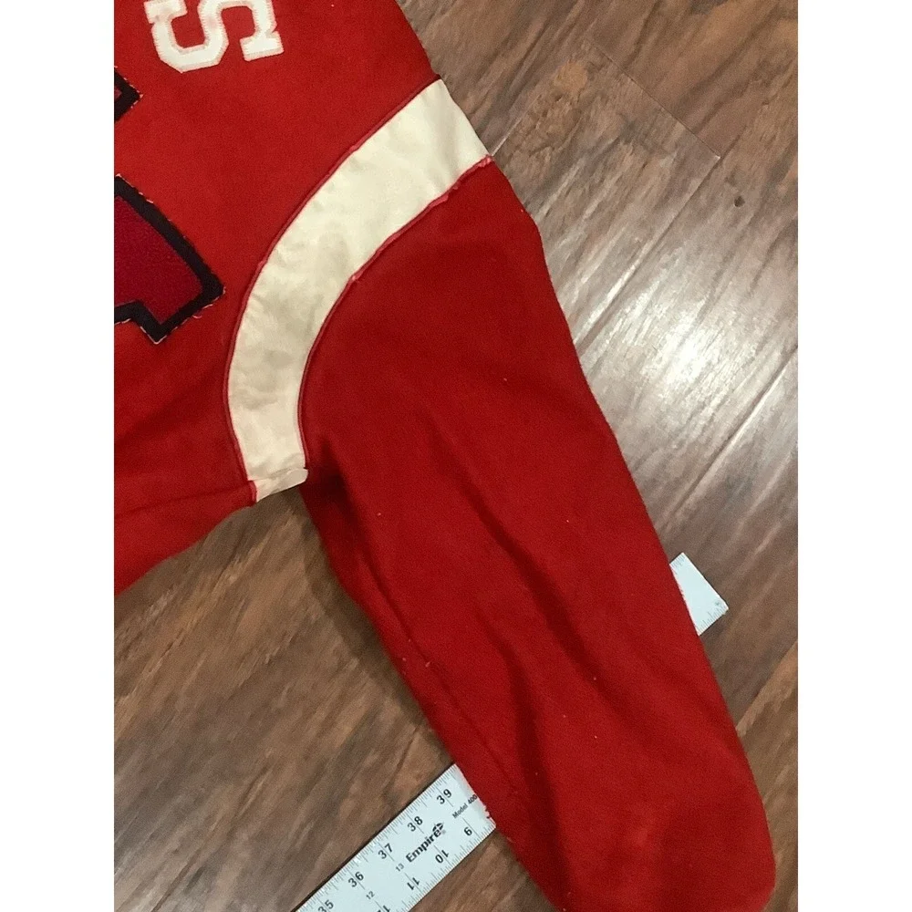 Vintage 60s 70s Hewitt Mfg. Corp Letterman Varsity Jacket  Stitch Size 42